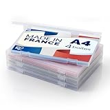 🔒 Fermeture sécurisée : Chaque boite rangement papier est équipée d’un système de clips robustes qui protège vos documents contre la poussière et l’humidité, assurant une conservation longue durée.