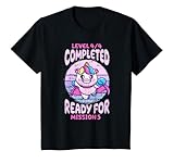 Unicornio con capa de escolarización 2021 camiseta muy segura. Camiseta de unicornio para niña para la bolsa escolar. Regalo ideal como relleno para la bolsa escolar para el comienzo del curso 2021. Perfecto para el primer día de escuela para los pequeños superhéroes