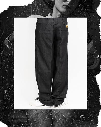 FB County Hard Denim Pants - Unisex, Durable & Relaxed Fit Cotton-Poly Work Pants, True to Size4