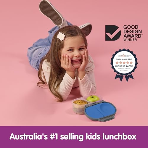 Image of b.box Snack Box, Snack Containers for Kids, Kids Lunch Box, Toddler Snacks