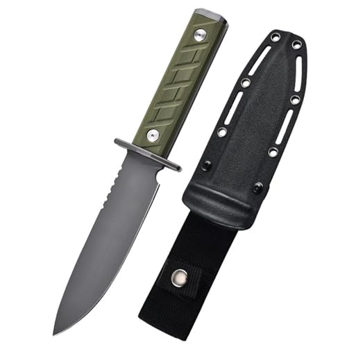 Noxozoqm 0006 Full Tang Fixed Blade Survival Hunting Knife thumb #2