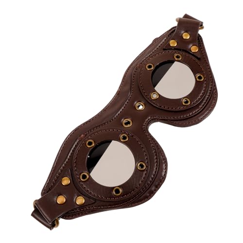 Healvian Costume Goggles Steampunk Goggles for Parties Vintage Style Sunglasses