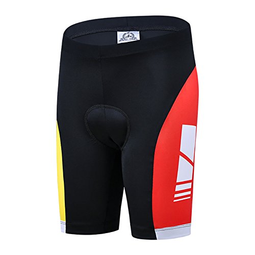 Amur Leopard Pantalones Cortos Ciclismo para Niños y Niñas Elástico Para Verano Transpirable Secado Rápido con Dibujo Guapo Talla L