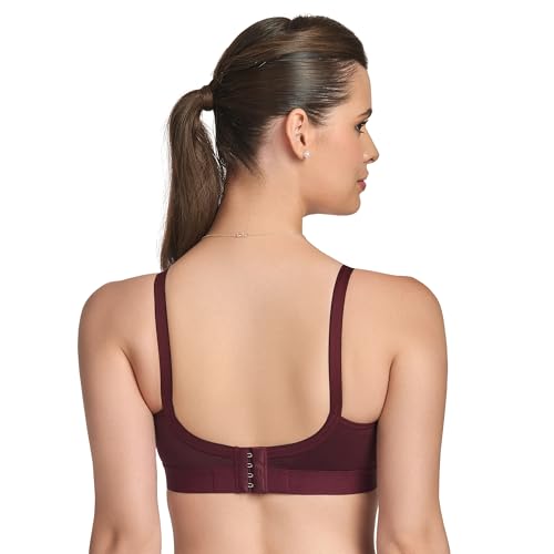 Image of TRYLO Women's Cotton Solid Regular Fit Bra