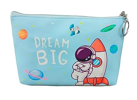 PRiViKA Space Pencil Case Large Capacity Storage Bag Cosmetic Big Pouch Astronaut Theme School Stationery Pencil Pouch for Kids 1pcs Travel Pouch for Kids Zipper Closer Waterproof Pouch Return Gift (B0CFNFND2D) Amazon Price History, Amazon Price Tracker
