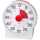 タイマー よーめる 知育 アナログ ダイヤル 勉強 学習 受験 子供 残り時間 集中 時間管理 簡単設定 静音 電子音 消音 無音 切替 光でお知らせ 60分 TM-611A WH-Z