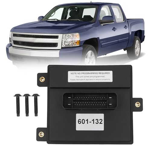 Dasbecan Fuel Pump Driver Module Compatible with 2007-2009 Chevrolet Silverado GMC Sierra 2008-2009 Chevy Tahoe Pre-Programmed Fuel Pump Flow Control Module Replace# 601-132 20759945