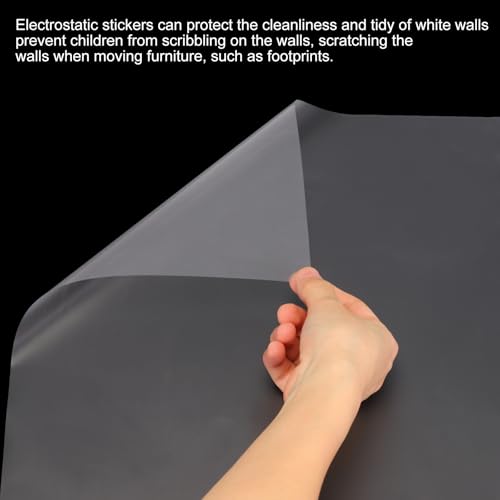 Protector para basura y roces de sillas hecho de película protectora de pared estática 5m 4