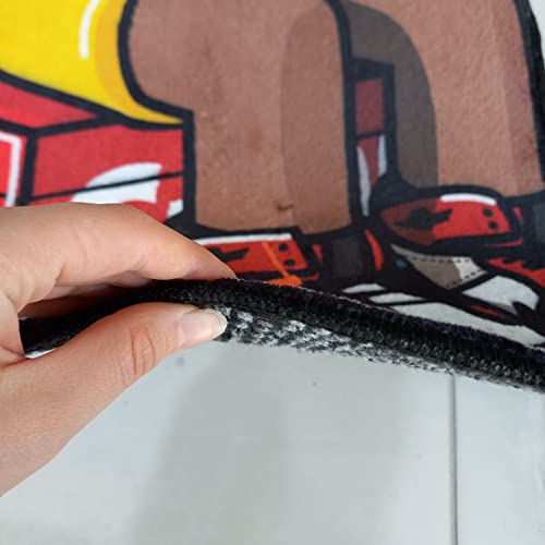 Tapete decorativo Hypebeast antideslizante 1.6x3 ft miniatura 4