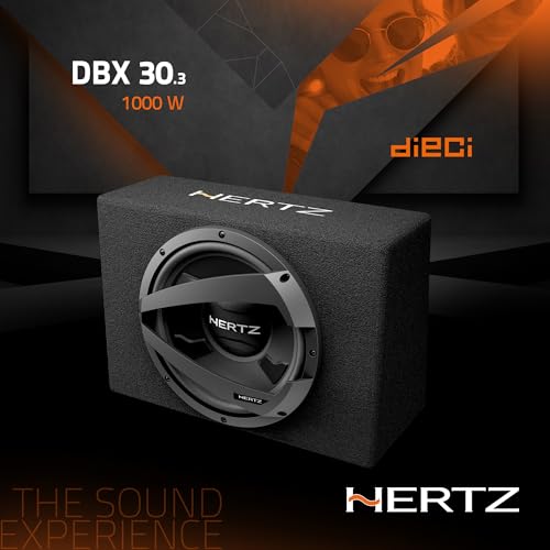 Hertz DBX 30.3 Subwoofer 30 cm Bassreflex 300 mm für Car-Audio
