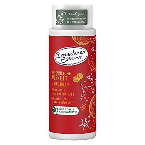 Dresdner Essenz Baño de espuma de descanso, 300 ml, aditivo de baño vegano