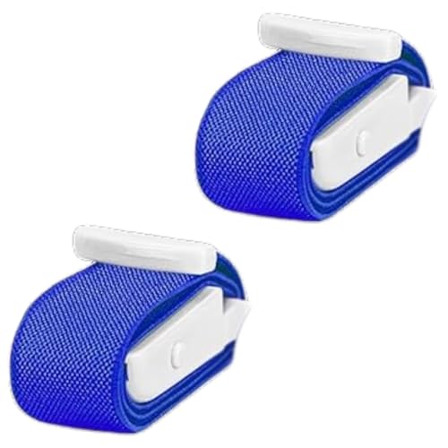 Image of Premium Elastic Medical Tourniquet Belt with Buccal /High Elasticity for Blood Collection - Adjustable, Quick-Release for Blood Collection & Emergency First Aid. (blue, Pack OF 2)