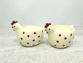 Amazon.co.jp: ニワトリ型 エッグスタンド エッグカップ 2個セット