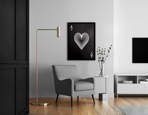 Tableau minimaliste sur toile pour habiller un grand mur vide sans surcharger la pièce - 3