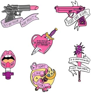 Feminism badge Cute Cartoon Brooch Pins Enamel Brooches Lapel Pins Badge Women Clothing Bag Decor