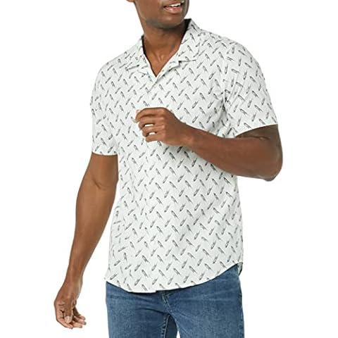 Amazon Essentials Slim-Fit Short-Sleeved Shirt Cover