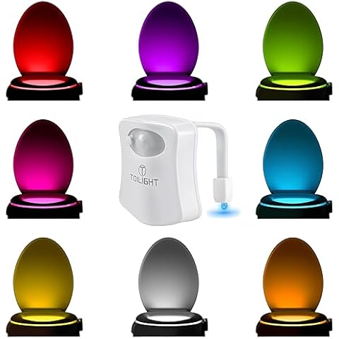 ToiLight Motion Sensor Toilet Bowl Night Light Cover