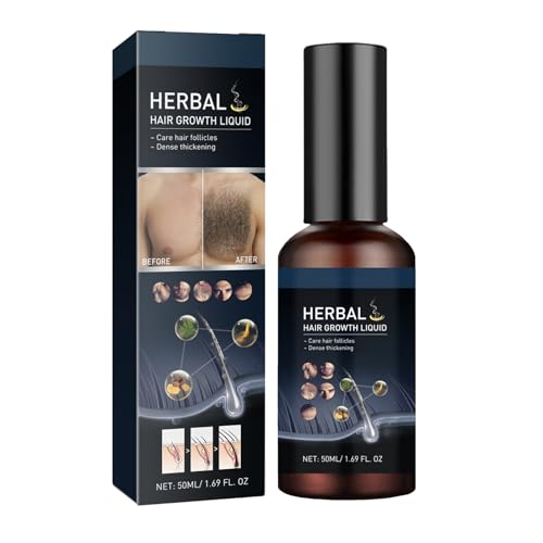 KOAHDE Aceite Barba Hombre,Aceite para Barba Premium,Aceite Acondicionador para Barba,50ML,1PC,Hidrata y Favorece el Crecimiento Barba