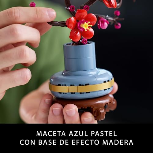 Miniatura 5 de LEGO Botanicals Flor de Ciruelo Adorno Floral - Flores Artificiales - Decoración del Salón y el Hogar - Maqueta para Construir para Adultos Mujeres y Hombres 10369