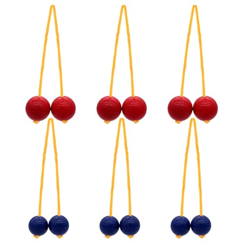 KAIXINXIN 6lots Tangles Freely Ladder Bolas for Barbecues Social Event for Picnics Tailgating