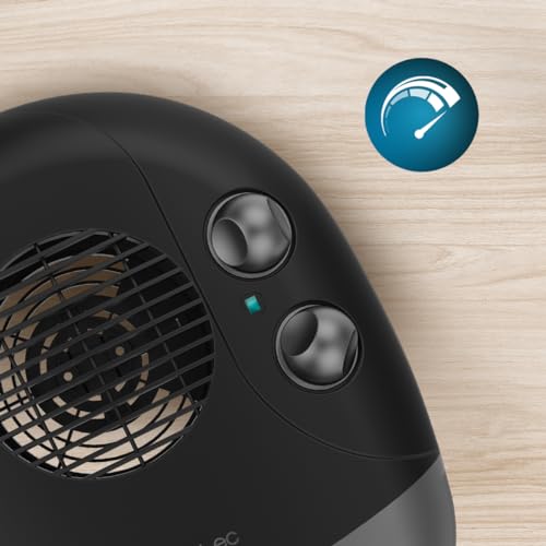 Thermoventilateur ReadyWarm Horizon 2000W avec 3 modes et utilisation simple