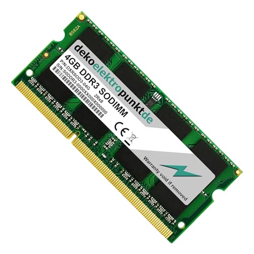 RAM DDR3 4Go Toshiba Satellite C855-15K Résoudre Ralentissement PC3 SODIMM