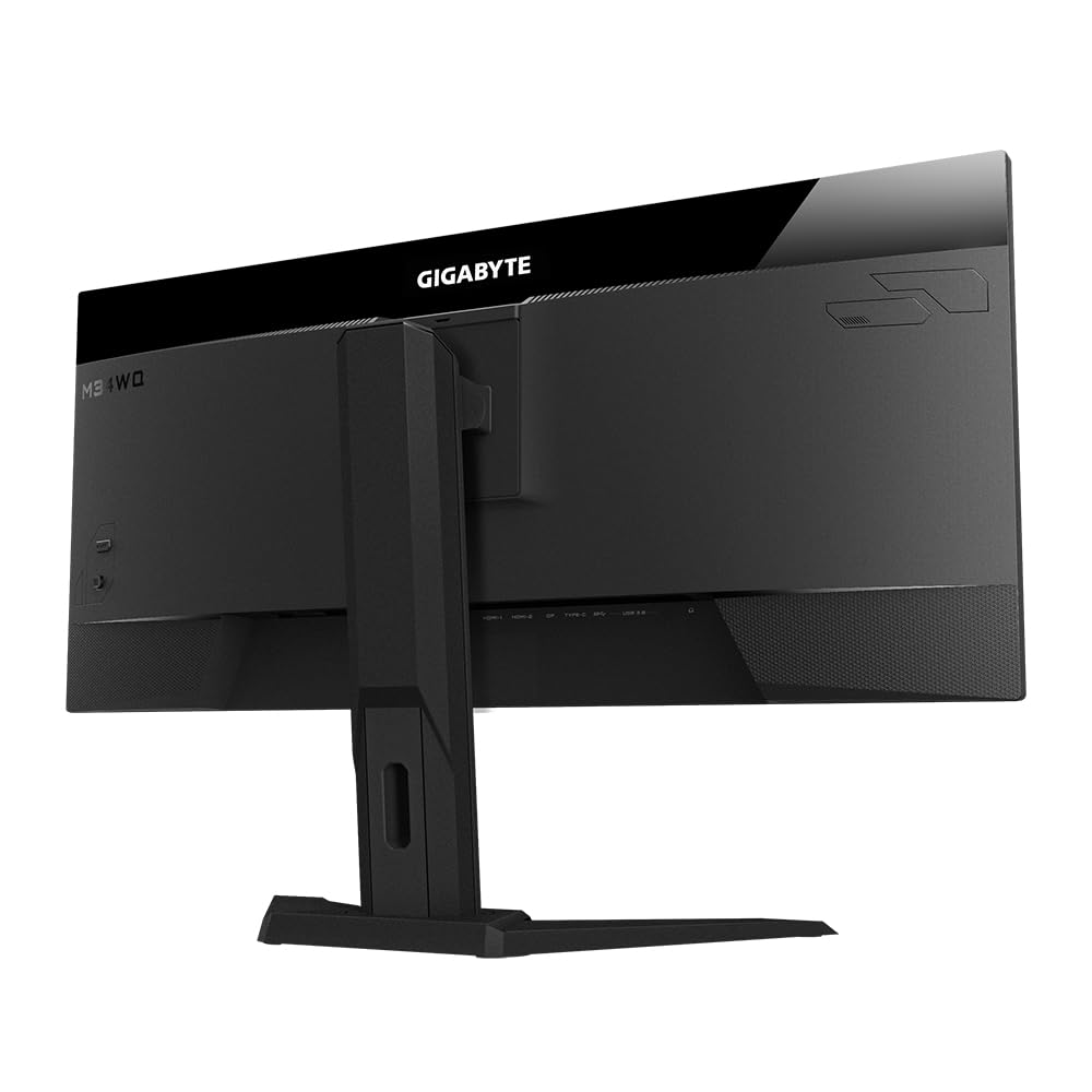 Gigabyte M34WQ 34" Monitor da Gioco WQHD - 3440 x 1440, 144Hz, 1ms, 400 cd/m², FreeSync Premium, DisplayHDR400, HDMI 2.0, Displayport 1.4