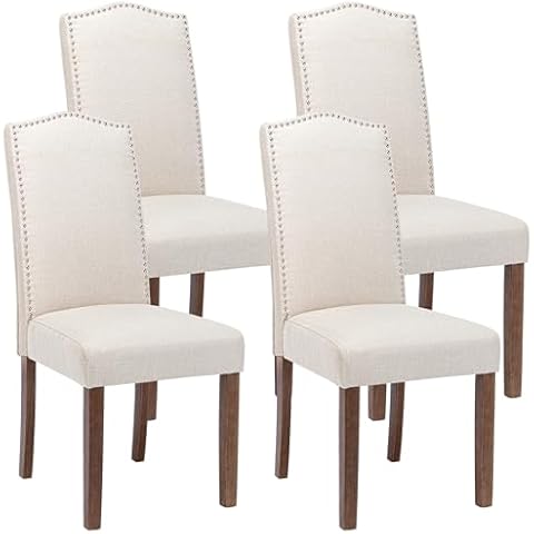 Snugway Upholstered Dining Chairs Set of 4 Cover