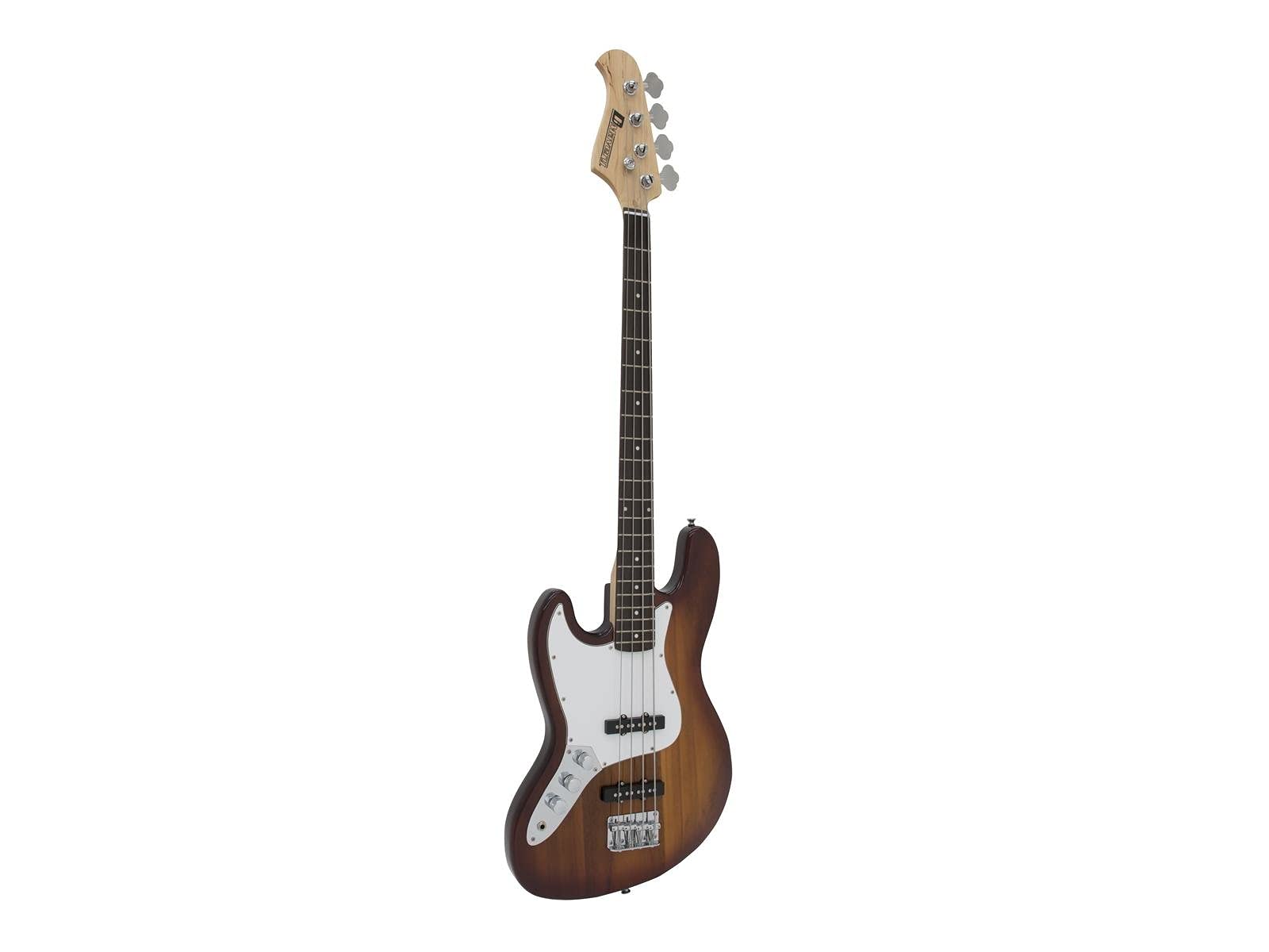 DIMAVERY JB-302 - Basso elettrico LH, sunburst | Basso elettrico per mancini