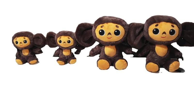 Amazon.co.jp: 大顔猿大耳猿のぬいぐるみCheburashka Monkey Plush