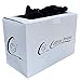 Produktbild Cotton Prime 100 x Probiersocken, Probierstrümpfe in Spenderbox, 20 den, schwarz, One size, für Damen und Herren