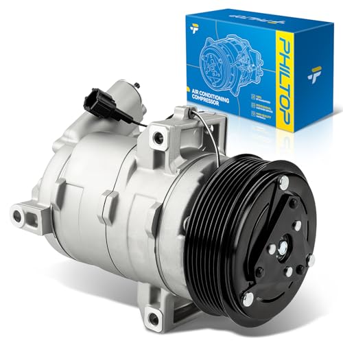 Image of PHILTOP 638782 NEW Air Conditioner AC Compressor with Clutch for Nissan Pathfinder 2005-2007, 2008-2012 4.0L,NV2500 2012-2021 4.0L,NV1500 2012-2021,NV3500 2012-2021 4L