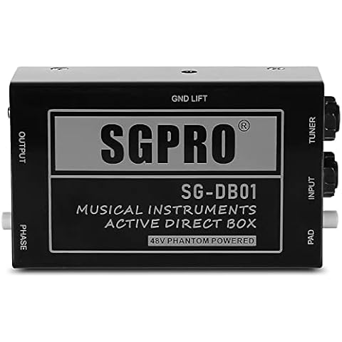 SGPRO Active Direct Box for Instruments Cover