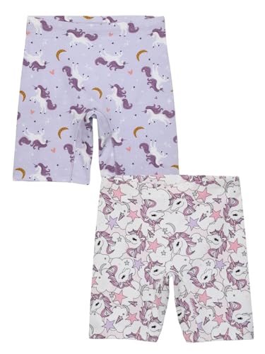 Image of mackly Girls Inner Shorts (Pack of 2) | 2-in-1 Seamless Panty Shorts with Gusset | Soft Breathable Base Layer for Dresses, Skirts