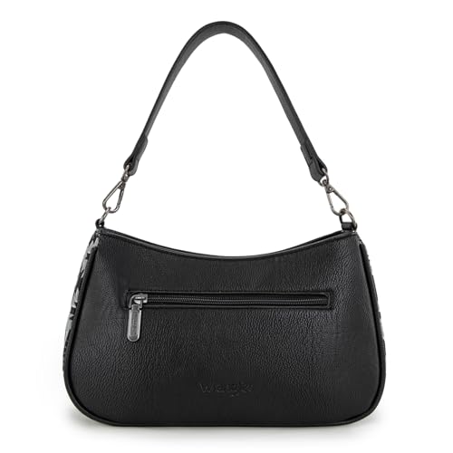 Image of Wrangler Western Shoulder Bag for Women Small Purse Aztec Hobo Bag HandBag with Detachable Strap