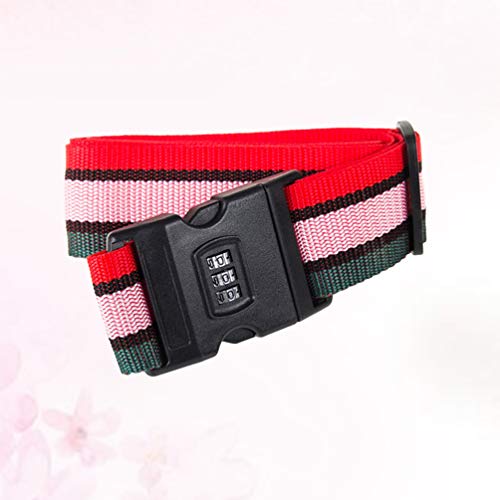 BESPORTBLE – Pacote de corda para bagagem, acessórios de viagem elásticos com trava de combinação pa