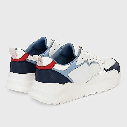 Image of Cruiser Mens Trainers Fashion Chunky Shoes| Lightweight Comfy Breathable Gym Sneakers | Walk Tall in Comfort - Block Heels for Day to Night |Comfortable Sports Footwear Casual (Dexter)