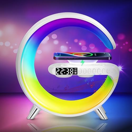 Nouvelle Lampe de Table Intelligente, Lampe d'Ambiance avec Chargeur