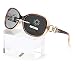 Produktbild FIMILU Groß Photochrome Sonnenbrille Damen Polarisiert, Vintage photochromatische fahrradbrille UVA UVB-Schutz