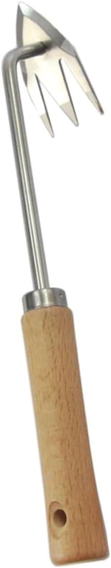 BESPORTBLE 5pcs Portable Manual Weeder Tool Wooden Handle Multi-Function Puller for and Garden Care Ergonomic Design for Reduced Fatigue and Lightweight Uprooting