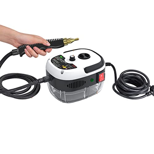 Limpiador de vapor de mano presurizado de alta temperatura de 2500W, máquina de limpieza a vapor de alta presión Limpiadores de vapor para el hogar, automóvil, cocina, baño, automóvil Cover
