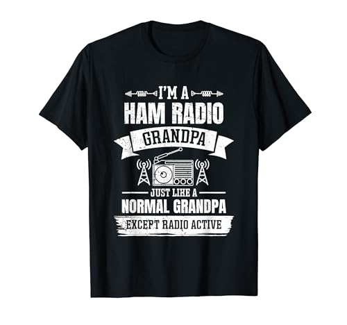 Ham Radio Grandpa Gift - Operador de radio jamón Camiseta
