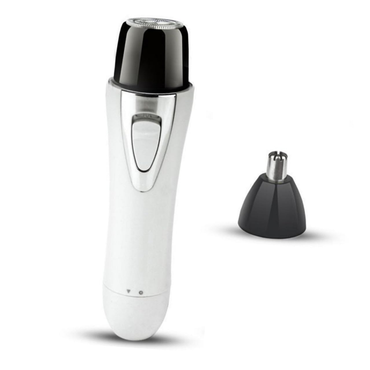Rasoio Elettrico Peli Naso Multifunzione USB Compatto Bianco