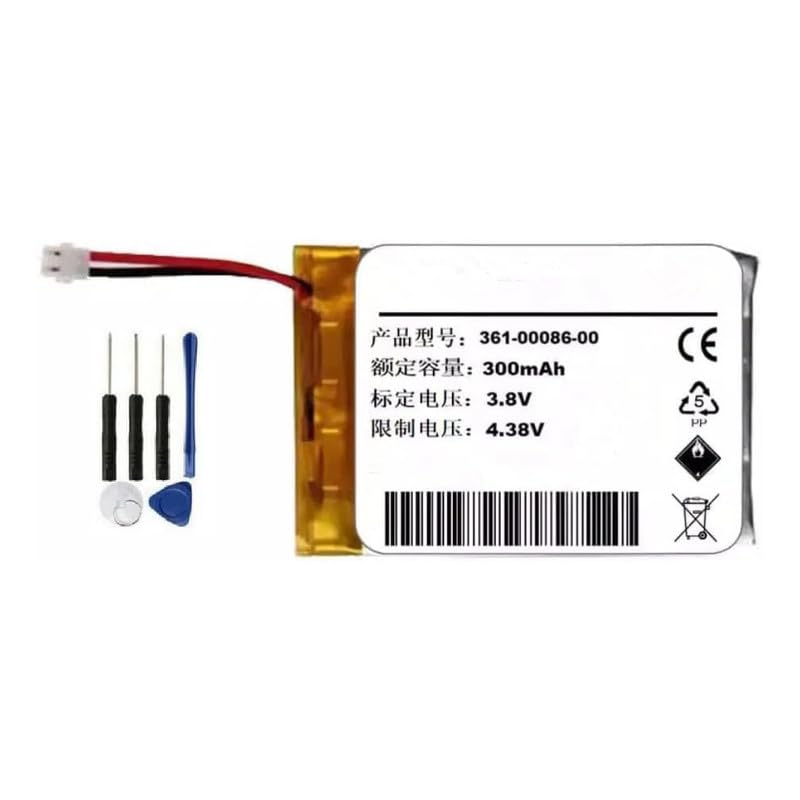 nengbattery Replacement Replacement Battery 361-00086-00 for Forerunner 220 225 235 735XT 3.8V,300mAh