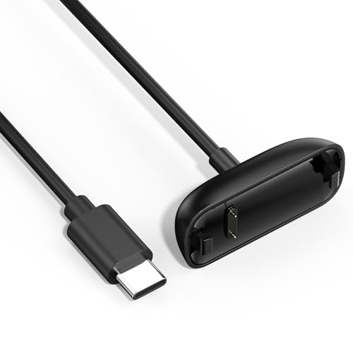 Wanme Chargeur Compatible avec Fitbit Inspire 3, Magnétique Chargeur, 50CM Câble de Chargement USB C Remplacement