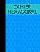 Cahier hexagonal: Cahier de la Chimie Organique | Papier Hexagonal A4 | Grille hexagonale | Alignement Verticalement