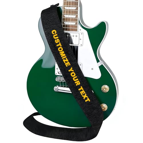 Correa de guitarra personalizada, correas de guitarra personalizadas para bajo, acústico, eléctrico y...