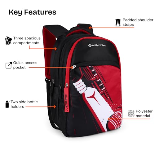 Image of Nasher Miles Polyester Laptop Backpack | Ideal for College, School, Office & Travel | Men, Women, Boys, Girls