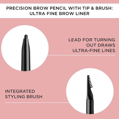 4. Bild von ARTDECO Ultra Fine Brow Liner - präziser Augenbrauenstift mit ergonomischem Bürstchen - 1 x 9 g 9 g (1er Pack)
