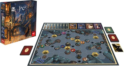 Hurrican, Mr. Jack Basic Game Family Game Deduction Game 2 Players from 9+ Years 30+ Minutes German Multicoloured - Image 4
